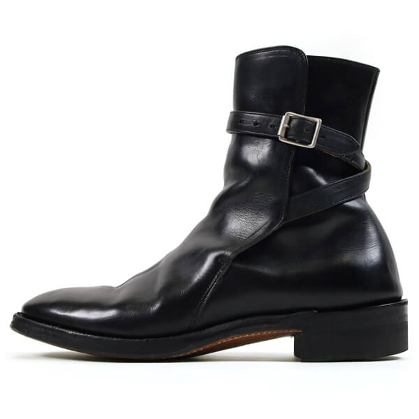 靴 MAKERS WENDERS GUIDI CALF 予約商品】MAKERS “WENDERS”＜GUIDI CALF BLACK / HALF RUBBER SOLE