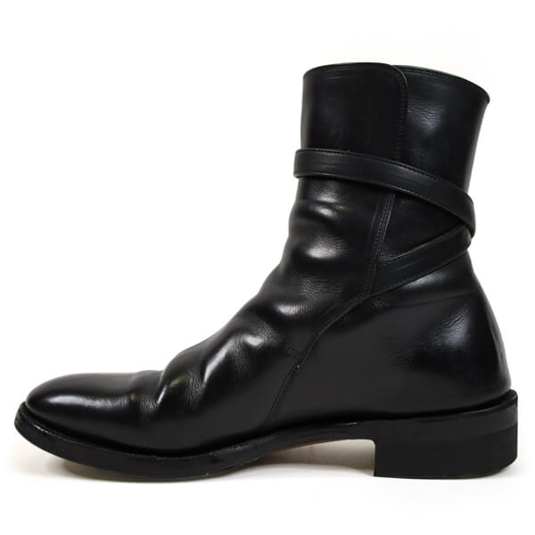 MAKERS “WENDERS”＜GUIDI CALF BLACK / HALF RUBBER SOLE＞ | MASUYA