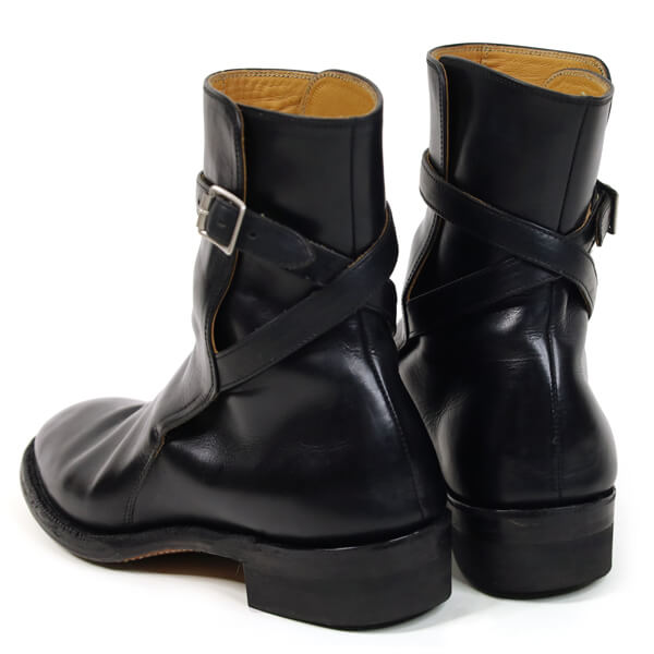 MAKERS “WENDERS”＜GUIDI CALF BLACK / HALF RUBBER SOLE＞ | MASUYA