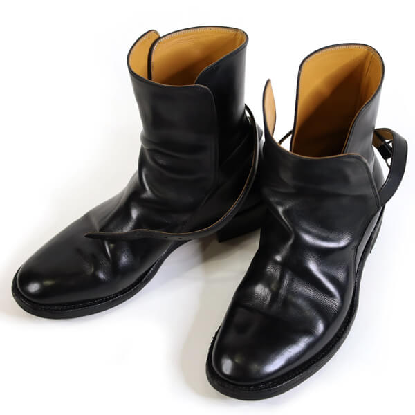 MAKERS メイカーズ WENDERS 8.5 GUIDI CALF MAKERS “WENDERS”＜GUIDI CALF BLACK / HALF RUBBER SOLE＞ | MASUYA