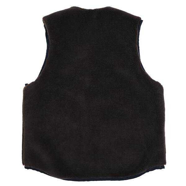 CUSHMAN “QUILTING & FUR REVERSIBLE VEST” | MASUYA