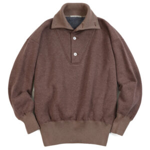 5f_105aa_oh_extra_cotton_fleece_standcollar_ls_faded_brown_heather