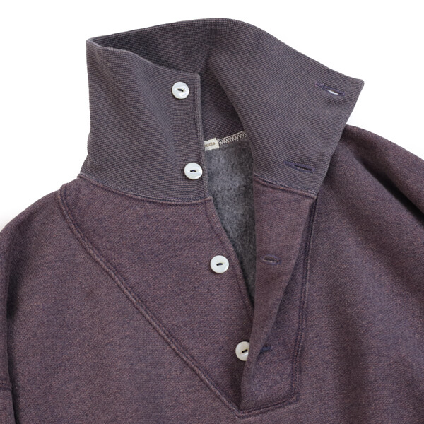 the circa brand ロングコート　オールドホームステッダー Olde Homesteader “Extra Cotton Fleece / Stand Collar Long Sleeve