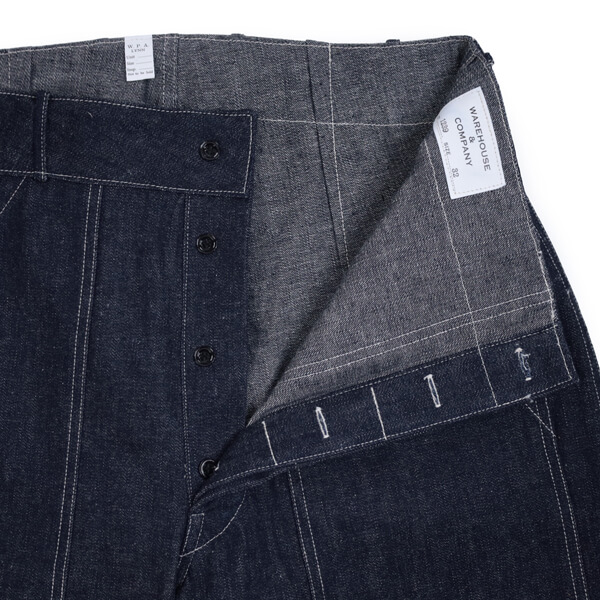 WAREHOUSE ストレートデニム 　W32 WAREHOUSE “Lot 1239 1930'S WPA DOUBLE KNEE DENIM TROUSERS” | MASUYA