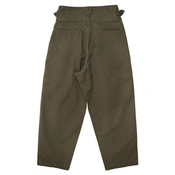BLACK SIGN “High Density Chino Old Clown Gurkha Pants” | MASUYA