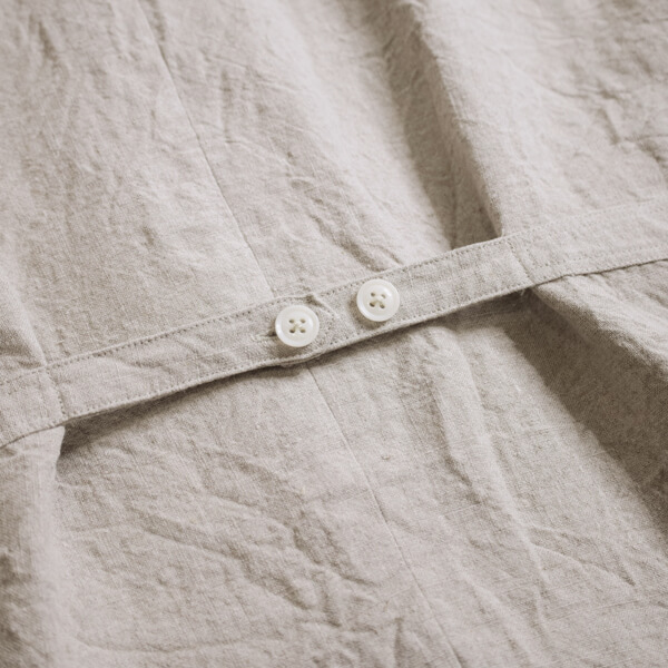 DjangoAtour “DA classic belgium-linen vest” | MASUYA