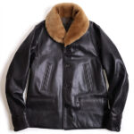 1e_11ca_dappers_lot1821_30s_style_shawlcollar_single_breasted_leather_coat