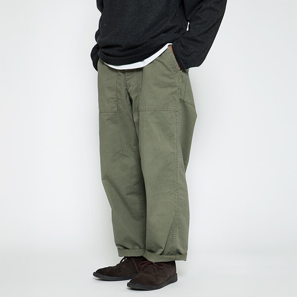 FATIGUE SLACKS #FP027 “UTILITY SLACKS”＜MILITARY SZ H.B.T＞ | MASUYA