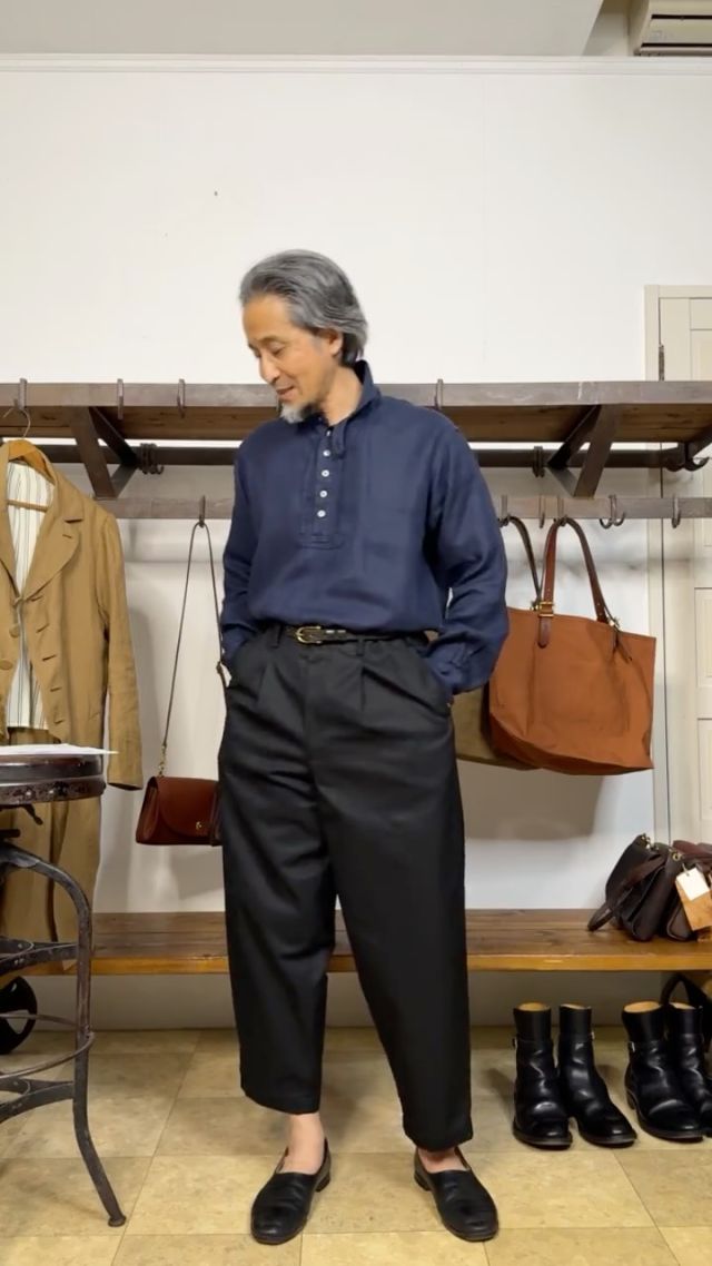 7/3（金）マスカジ・ライブ ＜220th＞ ⚫︎ 7月入荷のジャンゴの新作について ・anotherline cottonlinen pleats widepants ・frenchvictorians frockover 2026 ⚫︎ 入荷商品のご紹介 ・VASCO “LEATHER×CANVAS TRAVEL TOTE BAG” ・VASCO “LEATHER GARCON 2WAY BAG” ・ATTRACTIONS “LOT 901 SMOCK PANTS” ＜VENTILE COTTON GABARDINE＞ @masuya1997 #djangoatour #vasco #attractions #ジャンゴアトゥール #アトラクションズ