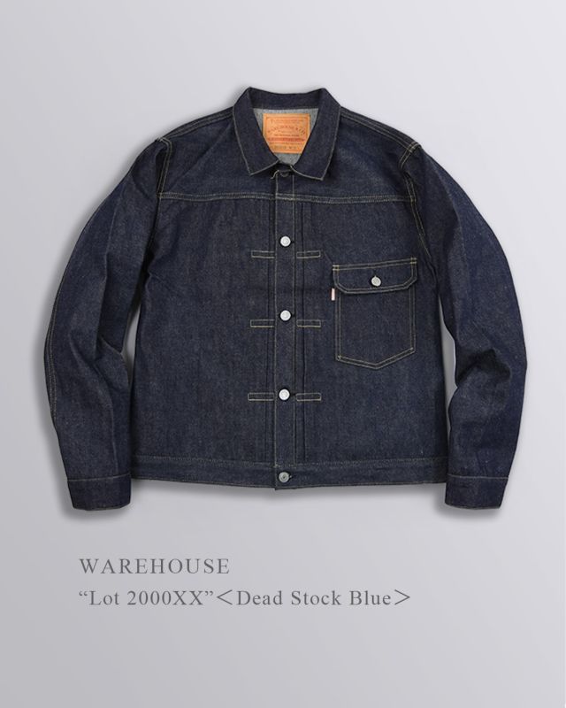 “RE-STOCK ITEM“ WAREHOUSE “Lot 2000XX”＜Dead Stock Blue＞ 【 ★ 写真に触れると商品タグが表示されます。そこから詳細ページに簡単にアクセスできます！ 】 ーーーーーーーーーーーーーーーーー □カラー：INDIGO □仕上げ：OR（NON-WASH） □サイズ：38・40・42・44・46（当店入荷サイズ）【※ 44,46のみ T-BACK STYLE】 □プライス：￥39,000（税別）【税込 ￥42,900】 ーーーーーーーーーーーーーーーーー @masuya1997 #WAREHOUSE #Lot2000XX #Dead_Stock_Blue #ウエアハウス #デニムジャケット