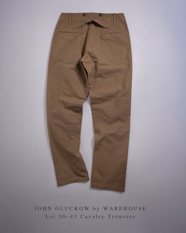 “New Arrival“ JOHN GLUCKOW by WAREHOUSE “Lot JG-43 Cavalry Trousers” 【 ★ 写真に触れると商品タグが表示されます。そこから詳細ページに簡単にアクセスできます！ 】 ーーーーーーーーーーーーーーーーー □カラー：ブラウン □サイズ：32（当店入荷サイズ） □プライス：￥48,000（税別）【税込 ￥52,800】 ーーーーーーーーーーーーーーーーー @masuya1997 #WAREHOUSE #JOHNGLUCOW #Trousers #騎兵ズボン #軍用乗馬ズボン